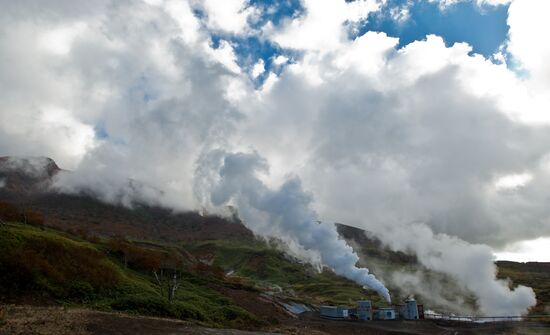 Okeanskaya geothermal plant