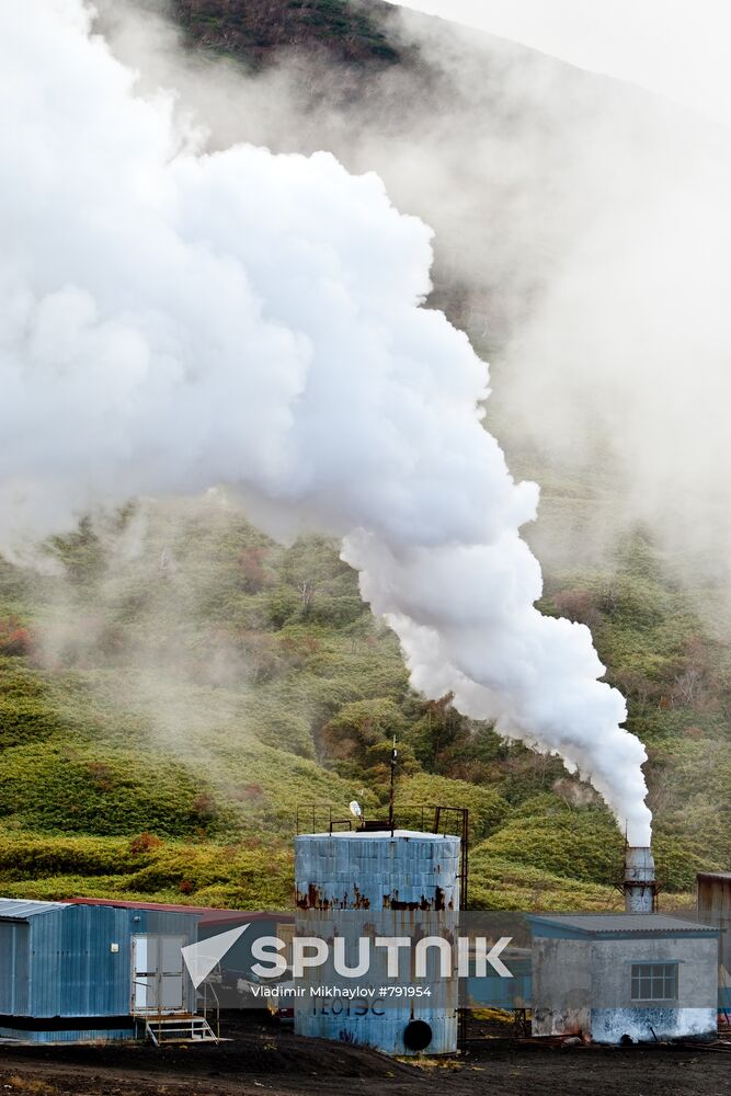 Okeanskaya geothermal plant