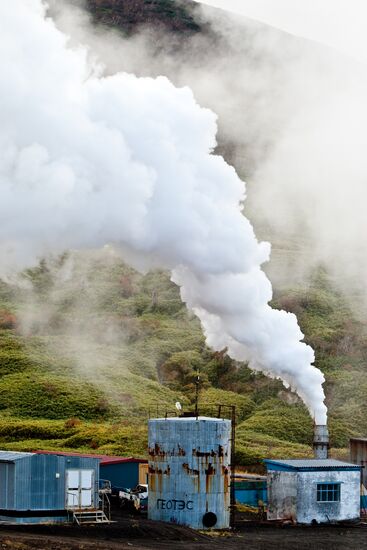 Okeanskaya geothermal plant