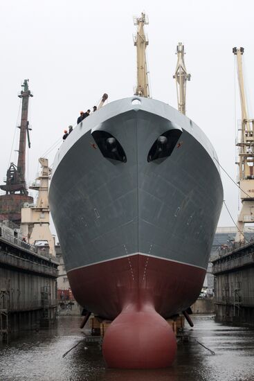 Admiral Sergey Gorshkov lead ship launched