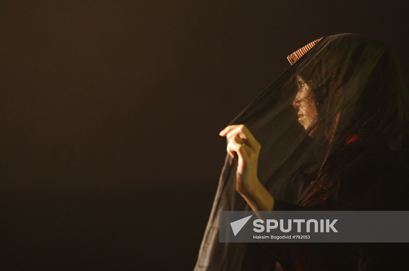 Islamic-clothes fashion contest of Muslim clothes