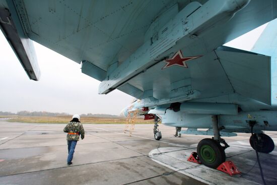 Su-27 jet fighter, Chkalovsk airdrome