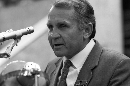 Soviet cosmonaut Oleg Makarov