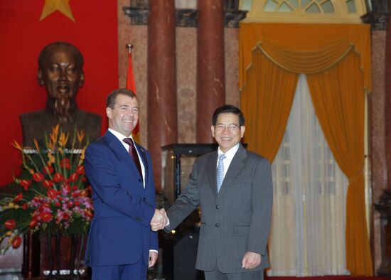 President Medvedev's official visit to Vietnam