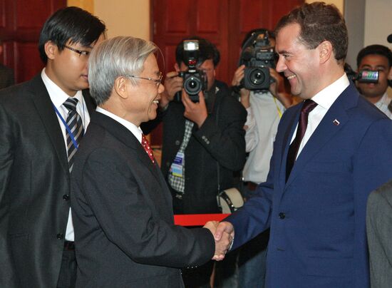 Official visit of Russia's President Dmitry Medvedev to Vietnam