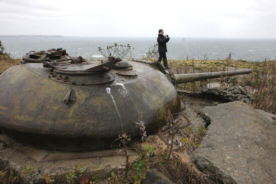 D. Medvedev on working trip to South Kuril islands