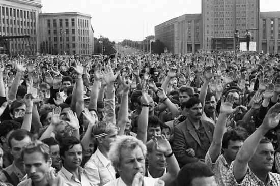 Public rally