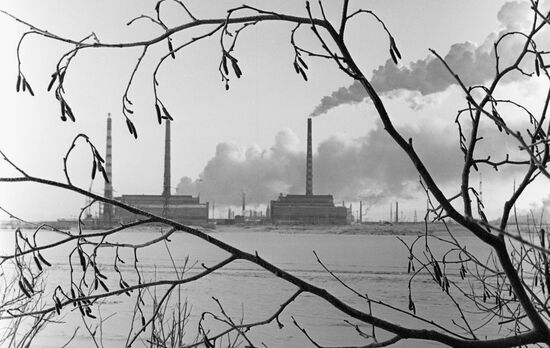 The Kirishi thermal power plant