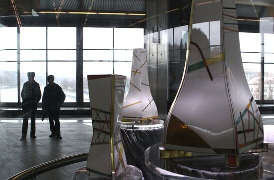 "Russian Porcelain" exhibition in Moscow subway