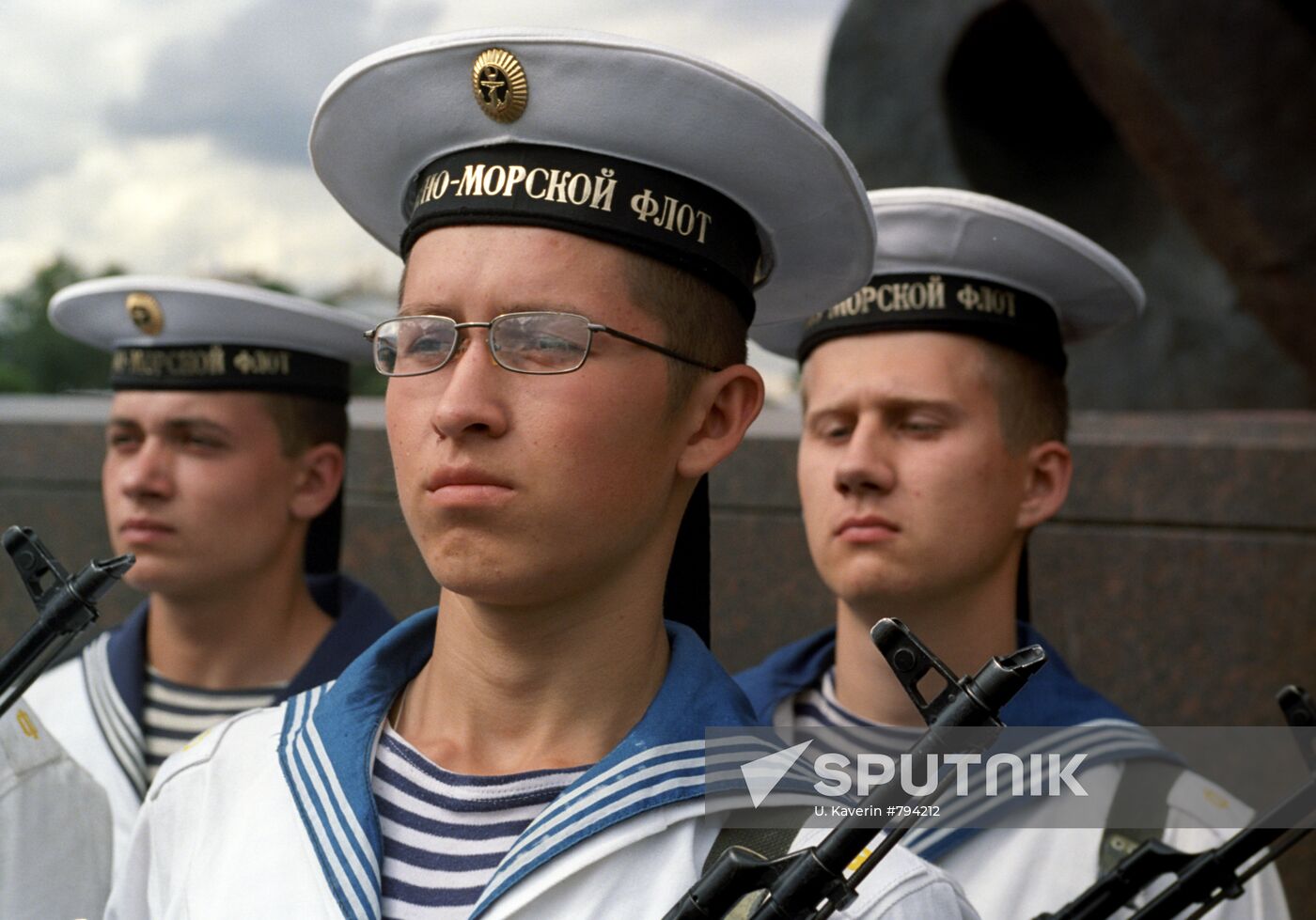 Students at naval schools
