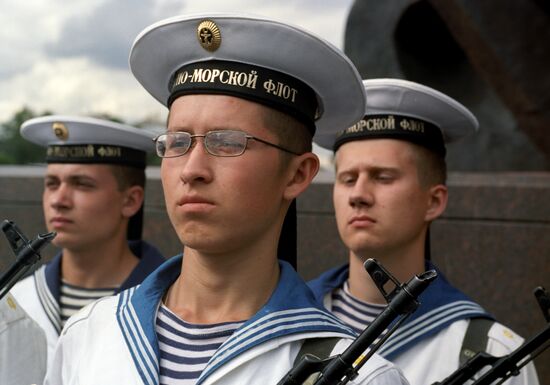 Students at naval schools
