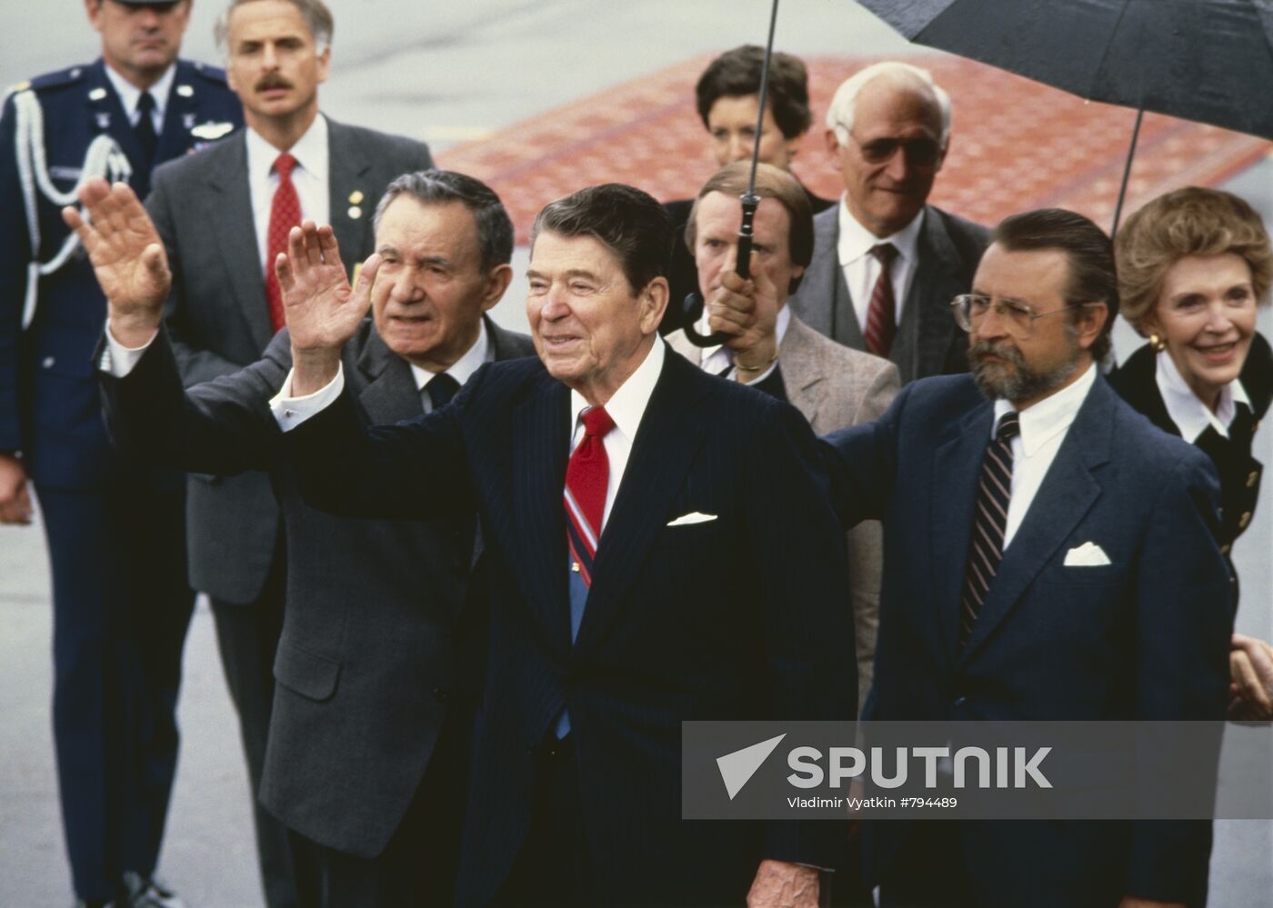 Ronald Reagan and Andrei Gromyko