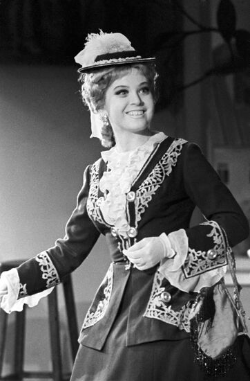 Actress Lyudmila Maksakova