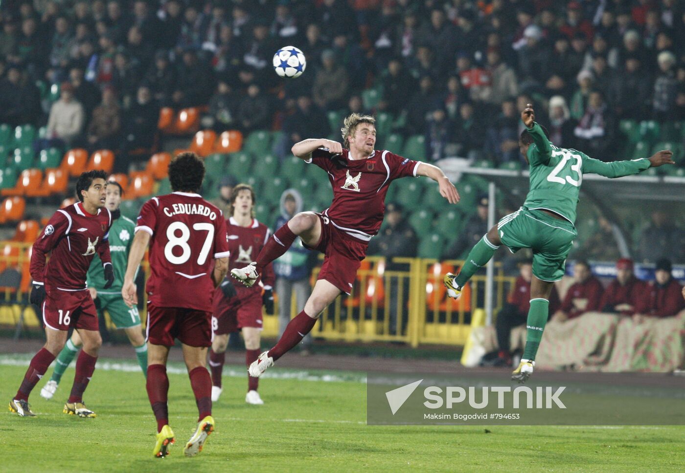 UEFA Champions League. Rubin vs. Panathinaikos