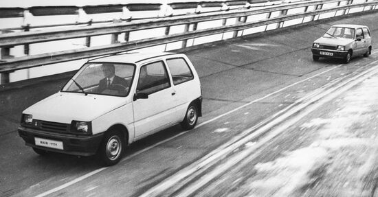 Oka cars on track