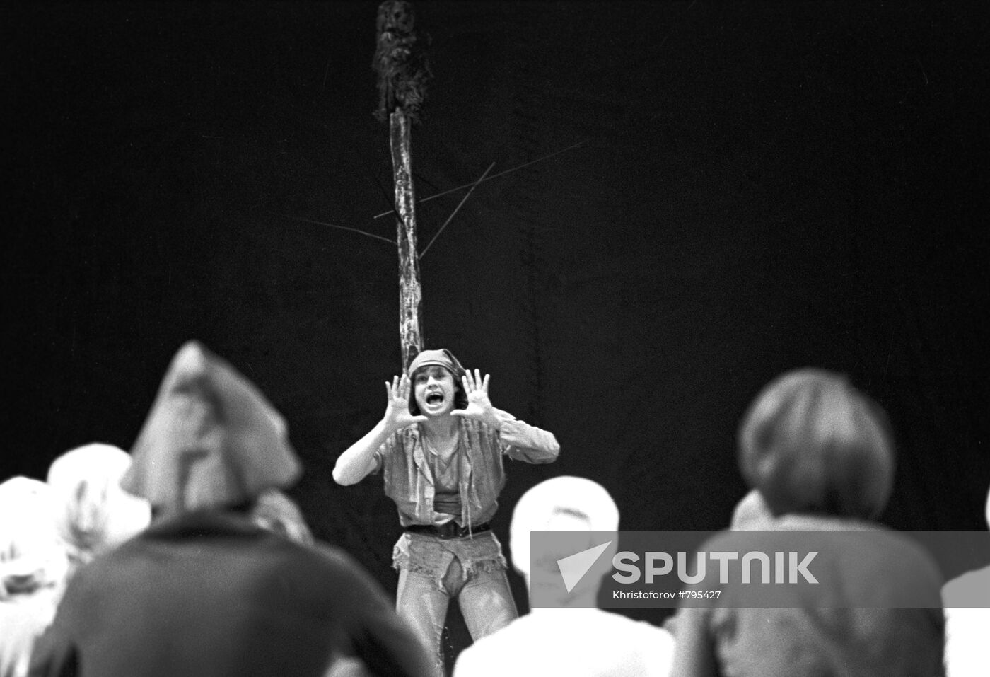 Scene from play Till