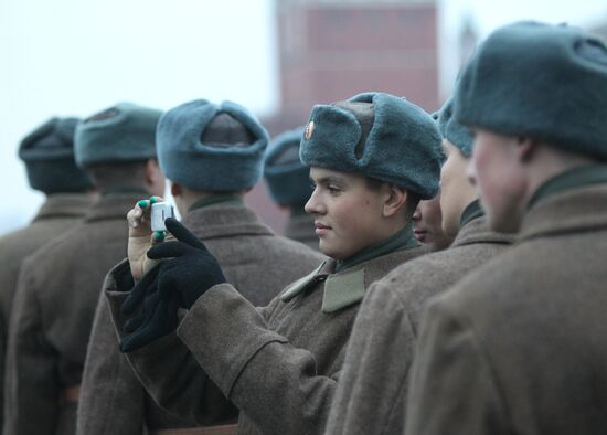 Moscow holds rehearsal of march to recreate 1941 parade