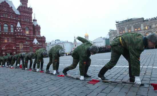 Moscow holds rehearsal of march to recreate 1941 parade
