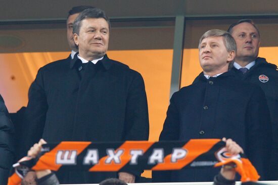 Viktor Yanukovych and Rinat Akhmetov