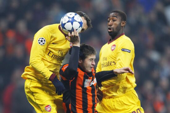 UEFA Champions League: Shakhtar Donetsk vs. Arsenal