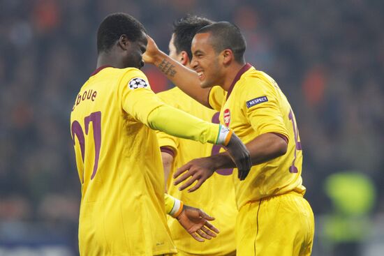 UEFA Champions League: Shakhtar Donetsk vs. Arsenal
