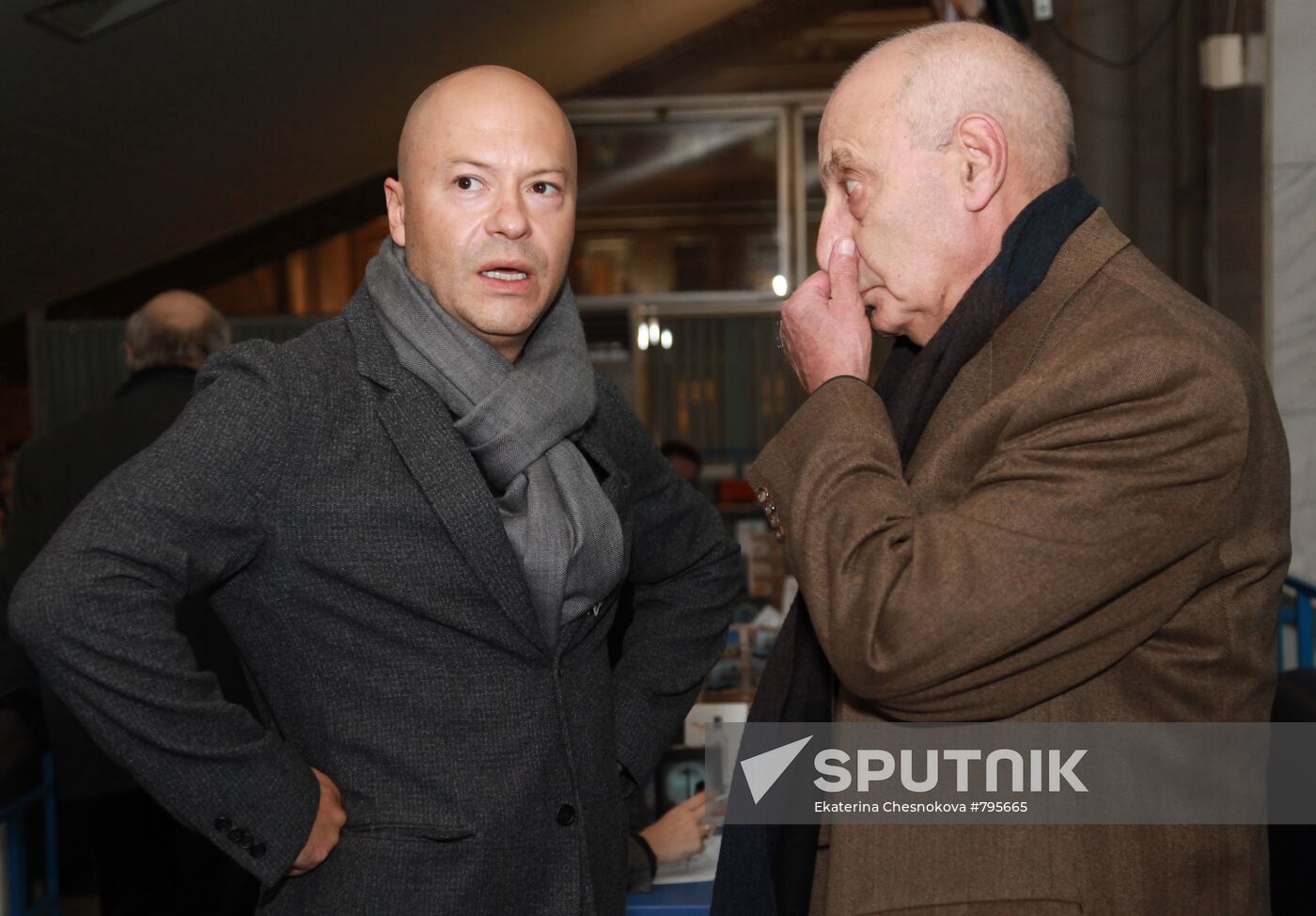 Fyodor Bondarchuk and Armen Mevdedev