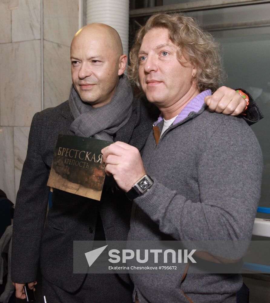 Fyodor Bondarchuk and Alexander Oleinikov