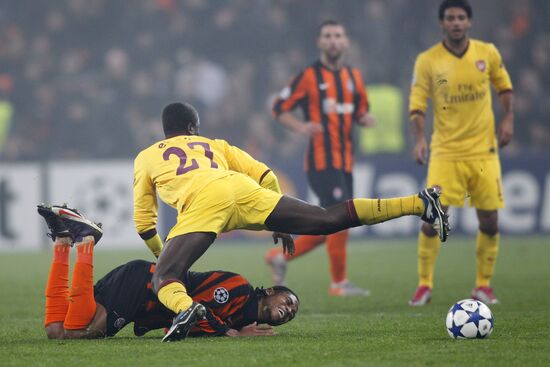 UEFA Champions League: Shakhtar Donetsk vs. Arsenal