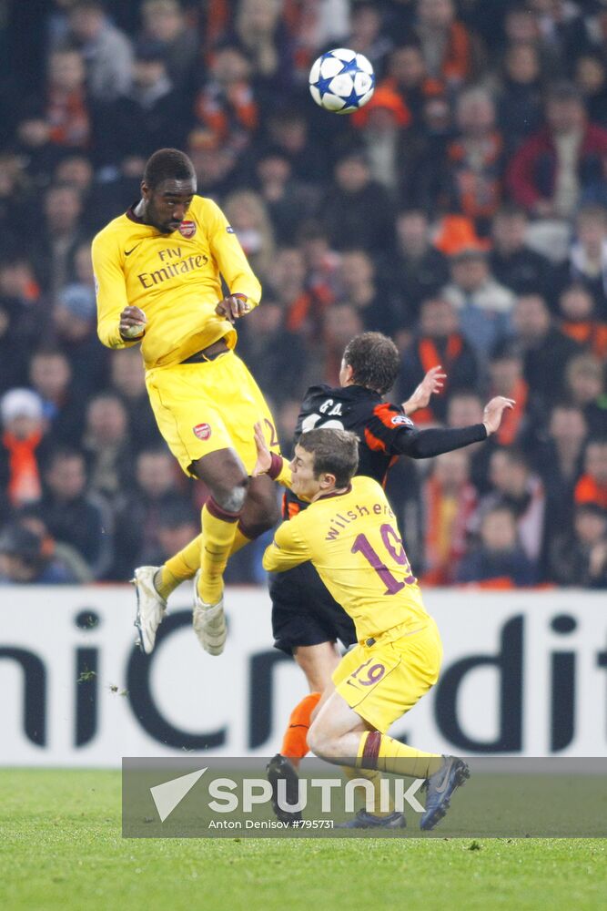 UEFA Champions League: Shakhtar Donetsk vs. Arsenal