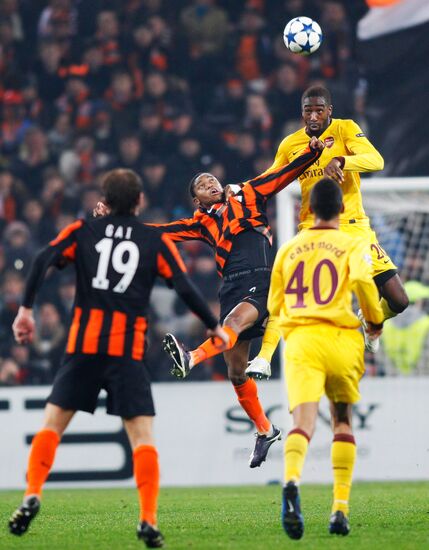 UEFA Champions League: Shakhtar Donetsk vs. Arsenal