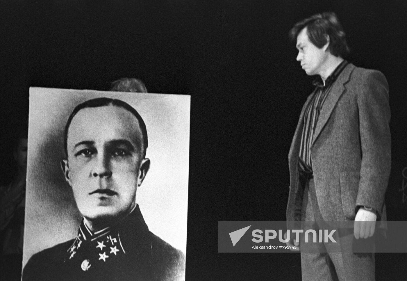 Scene from Mikhail Shatrov's play Dictatorship of Conscience
