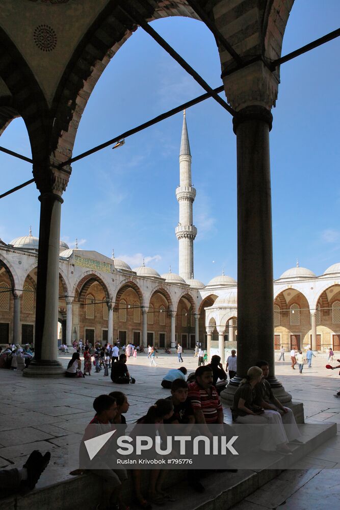 Sultan Ahmed Mosque in Istanbul