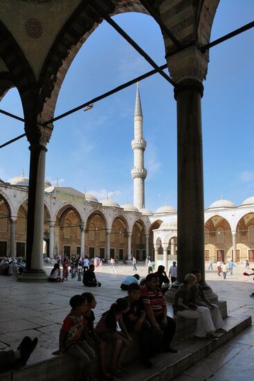 Sultan Ahmed Mosque in Istanbul