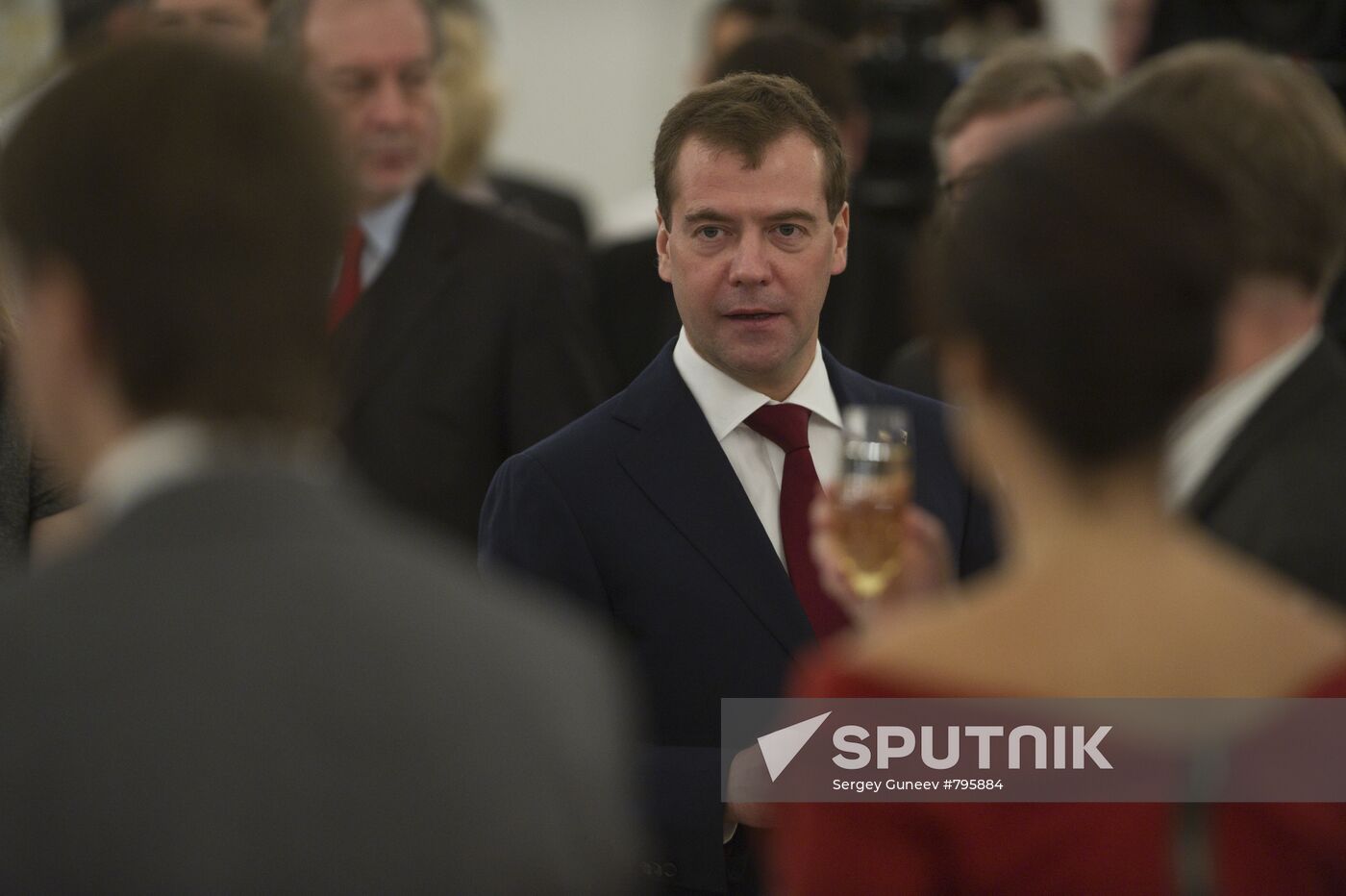 Dmitry Medvedev presents state awards in Kremlin