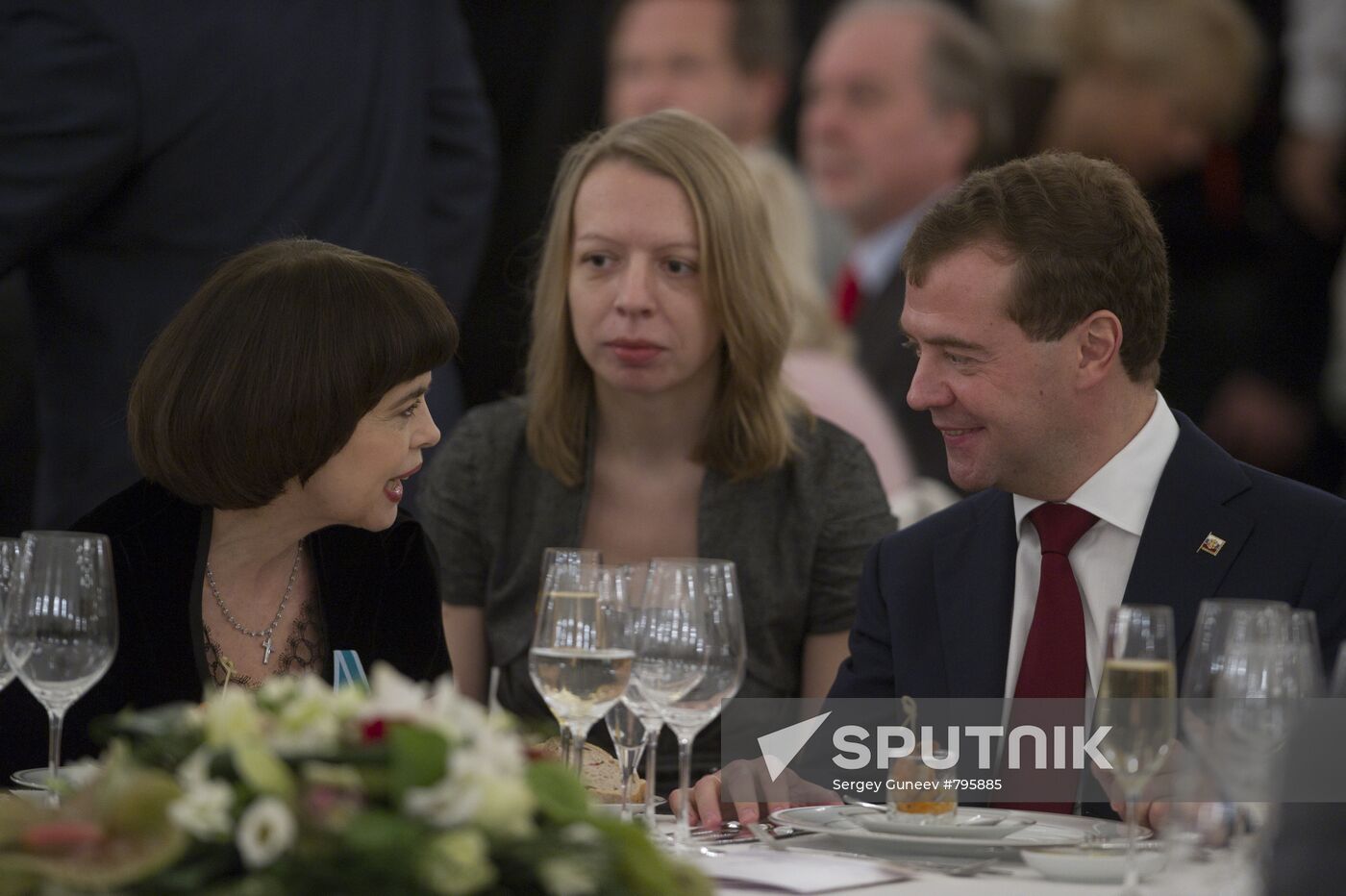 Dmitry Medvedev presents state awards in Kremlin