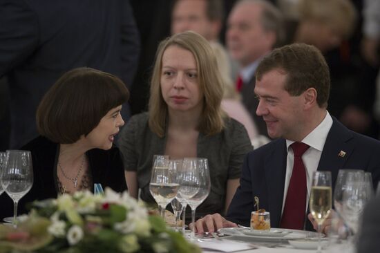 Dmitry Medvedev presents state awards in Kremlin