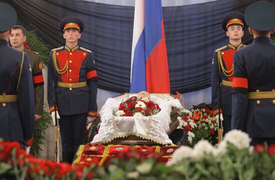 Moscow holds funeral service for Viktor Chernomyrdin