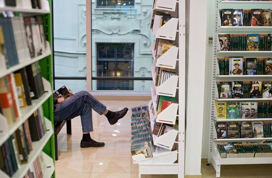 Book store "Bukvoed" in St. Petersburg