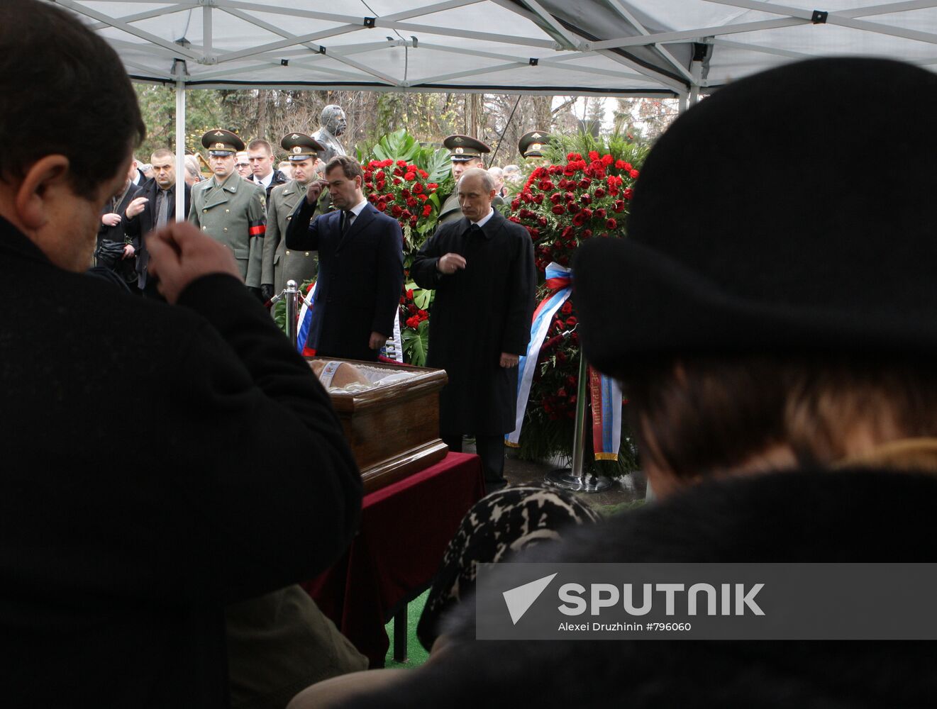 Funeral service for Viktor Chernomyrdin