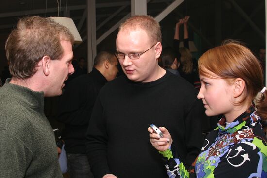 Brad Fitzpatrick, Oleg Kashin and Anastasia Karimova