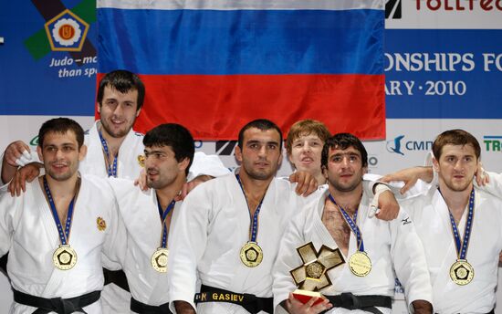 Russian club Yewara Newa won the Judo European Championships