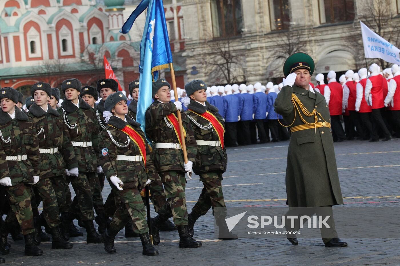 March on 69th anniversary of parade held on November 7, 1941