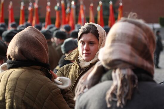 March on 69th anniversary of parade held on November 7, 1941