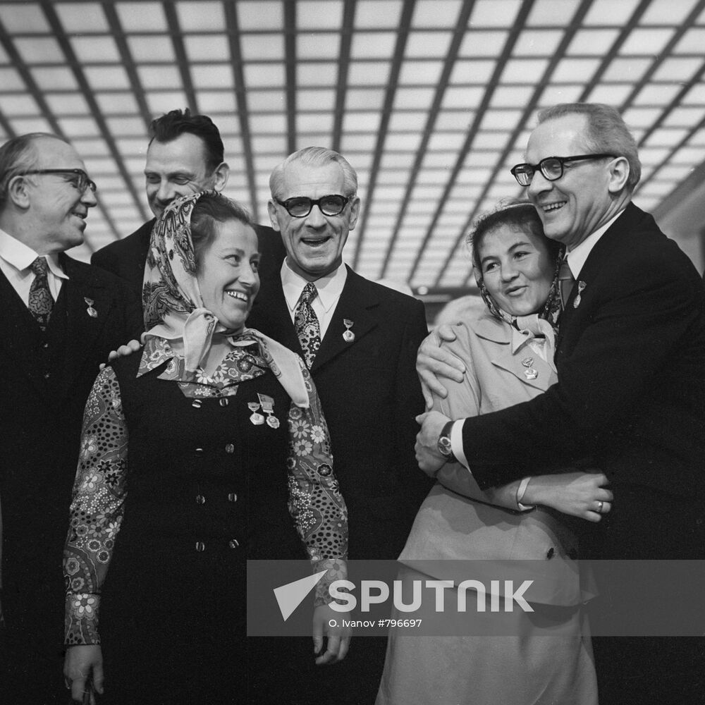 Erich Honecker and Willi Stoph