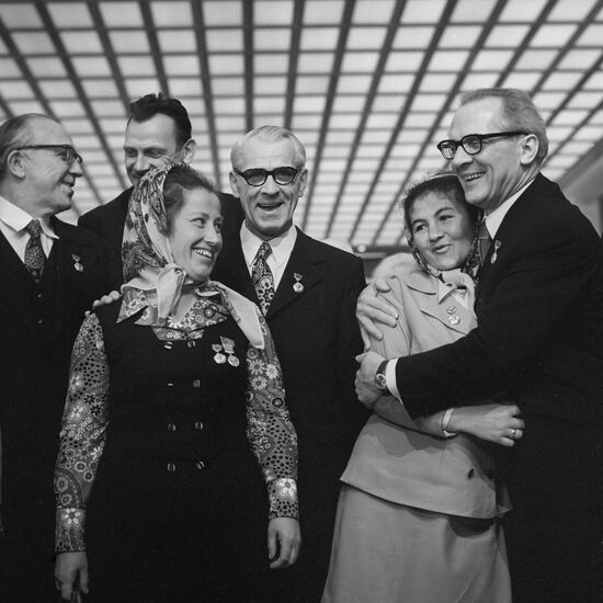 Erich Honecker and Willi Stoph