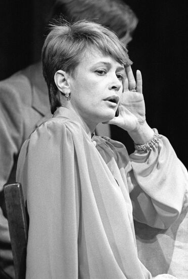 Moscow's Sovremennik Theater actress Marina Neyolova