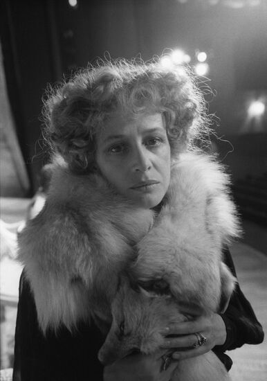 Moscow's Sovremennik Theater actress Marina Neyolova