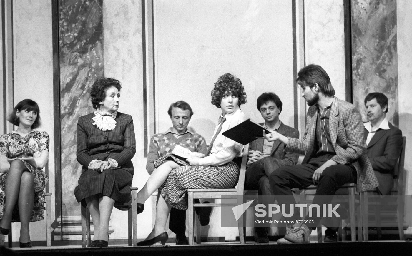 Scene from play Dictatorship of Conscience