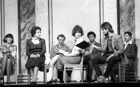 Scene from play Dictatorship of Conscience