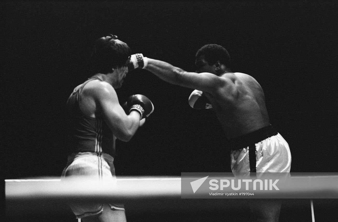 American legendary boxer Muhammad Ali visits Moscow